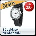 Sägeblatt-Armbanduhr Geschenk