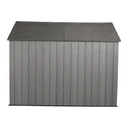 Kunststoff Gerätehaus Saturn dunkelgrau, 244 x 305 x 244 cm