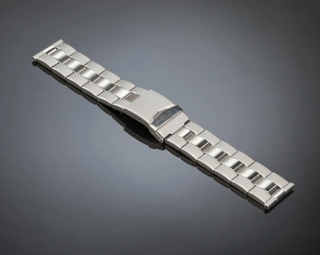 Uhrenarmband Edelstahl matt-teilpoliert