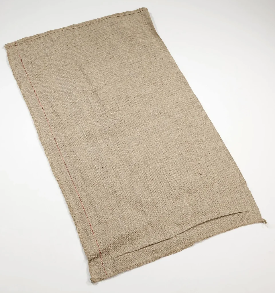 Jute-Kartoffelsäcke, 50 kg, grobe Maschen, 5 Stück