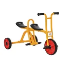 Dreiräder für 2 kinder 3-5 Jahre Kinder Laufrad mit großen Reifen Kinderfahrzeug Jungen Mädchen Stahl Kunststoff mehrfar