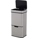 Abfalleimer mit Sensor silber