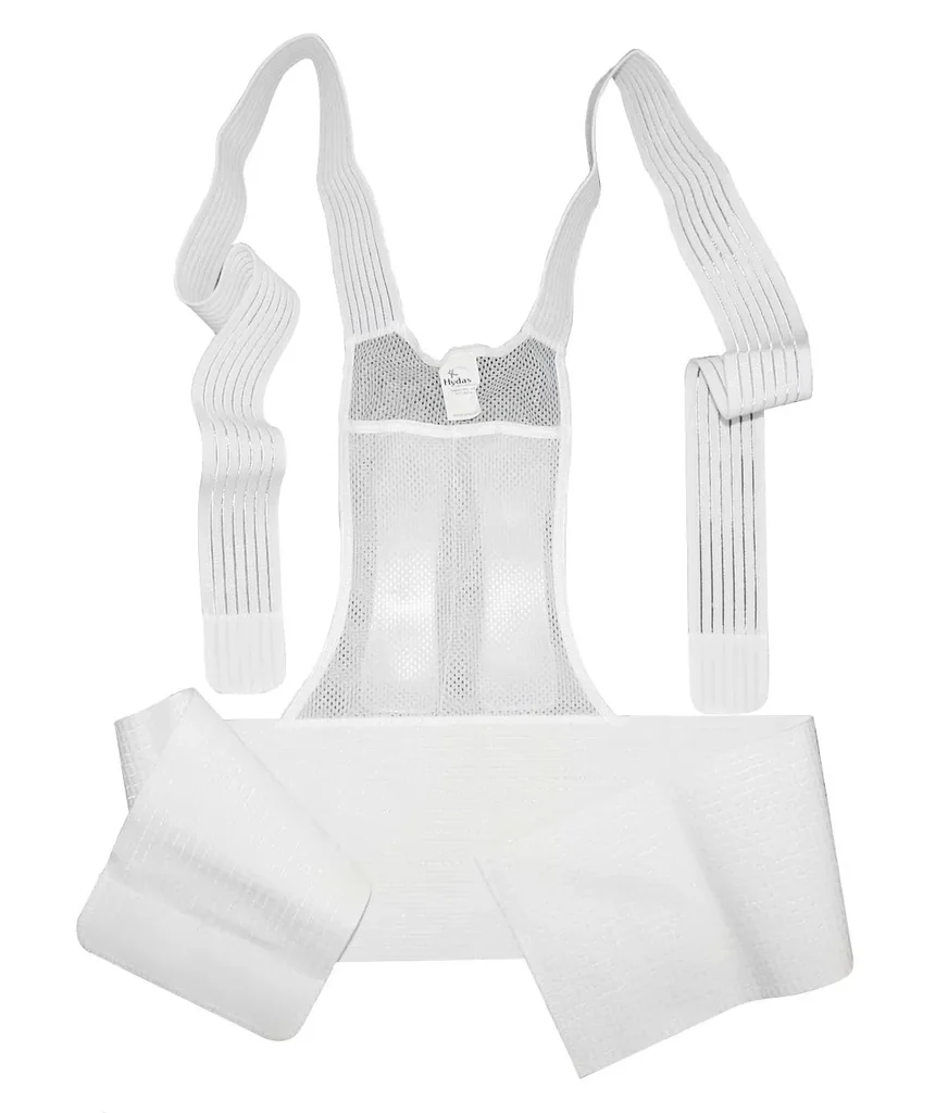 Geradehalter mit Stützgürtel