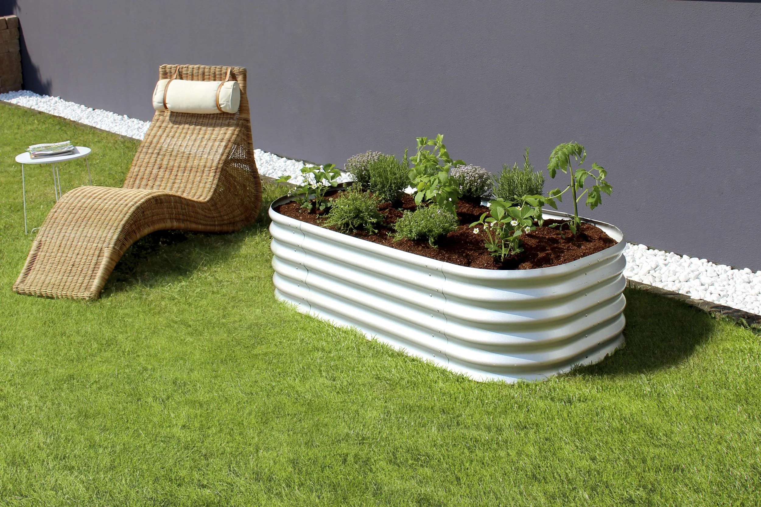 Hochbeet Terra 401, Farbe blank