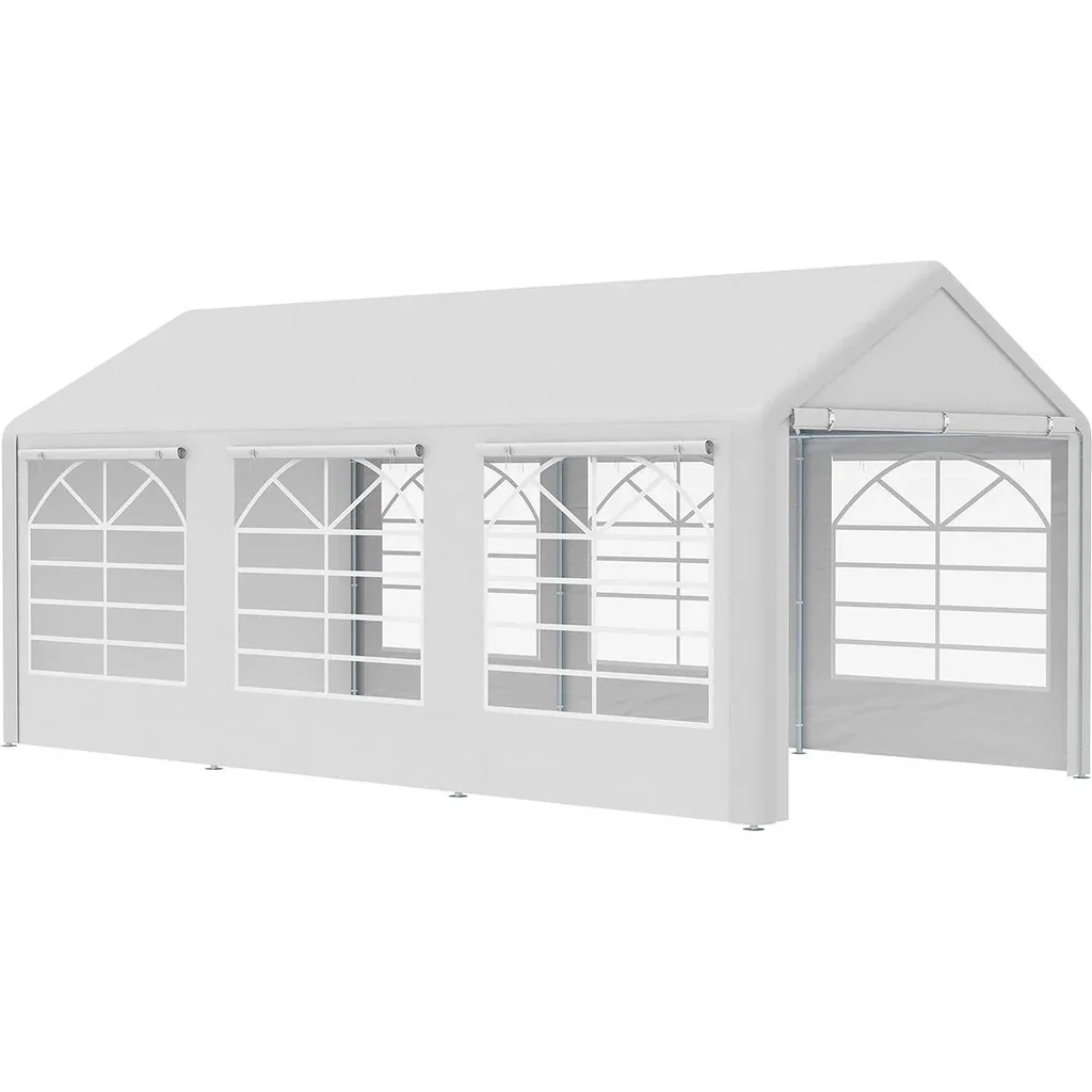Pavillon Partyzelt 3x6m Garten Fe