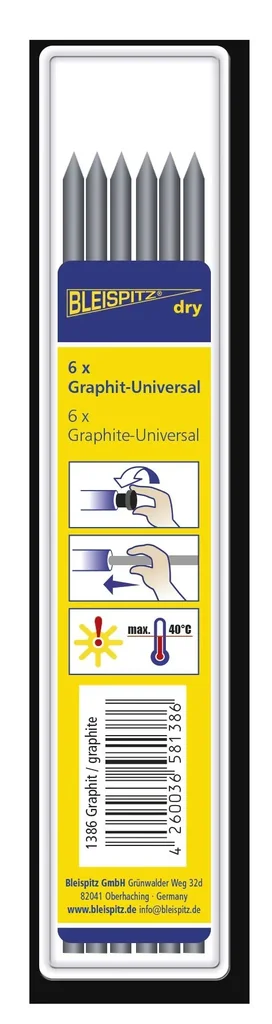 Graphit Ersatzminen Set 6-teilig
