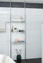 Badezimmerregal 270 cm - Höhenverstellbar - Badezimmerschrank