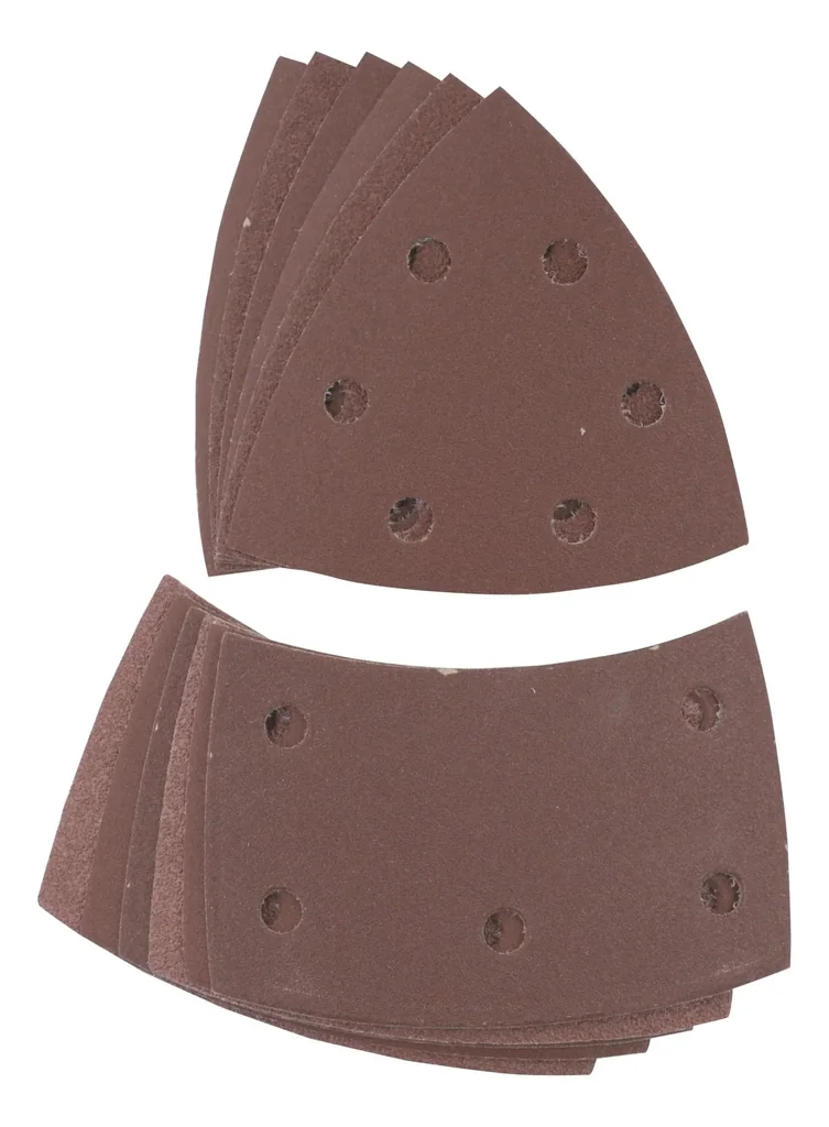 Schleifdreiecke, Klett, 100 x 62 x 93 mm, K 180, 5 Stück