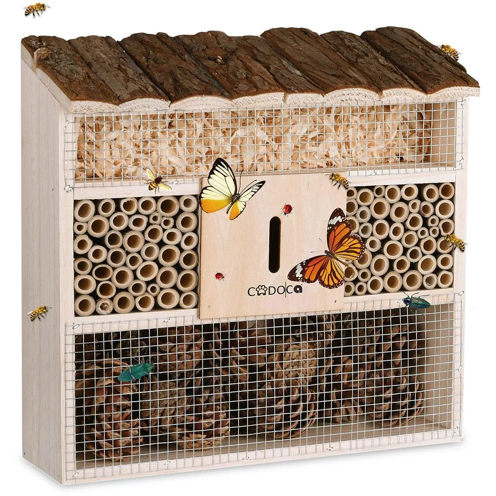 Cadoca Insektenhotel 30,5x9,5x31cm