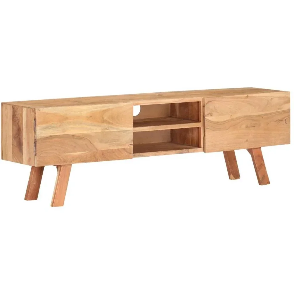 TV-Schrank 140x30x45 cm Akazienholz massiv