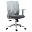 Bürostuhl drehbarer Chefsessel ergonomischer Computer-Arbeitsstuhl mit hoher Rückenlehne und Höhenverstellbar PP-Rückenl