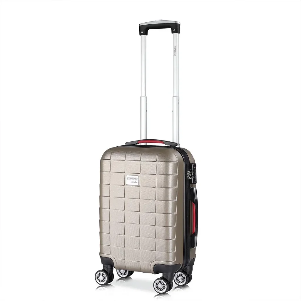 Exopack Hartschalenkoffer Champagner 61x31x21 cm