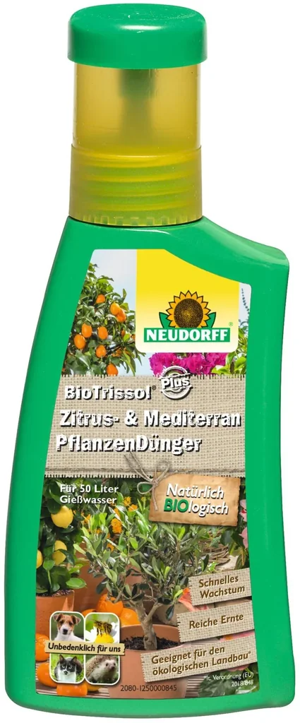 Zitrus-und Mediterranpflanzendünger "Bio Trissol Plus" - 250 ml