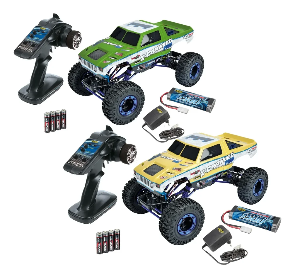 X-Crawlee XL 2.4G 100% RTR Grün, Maßstab 1:10