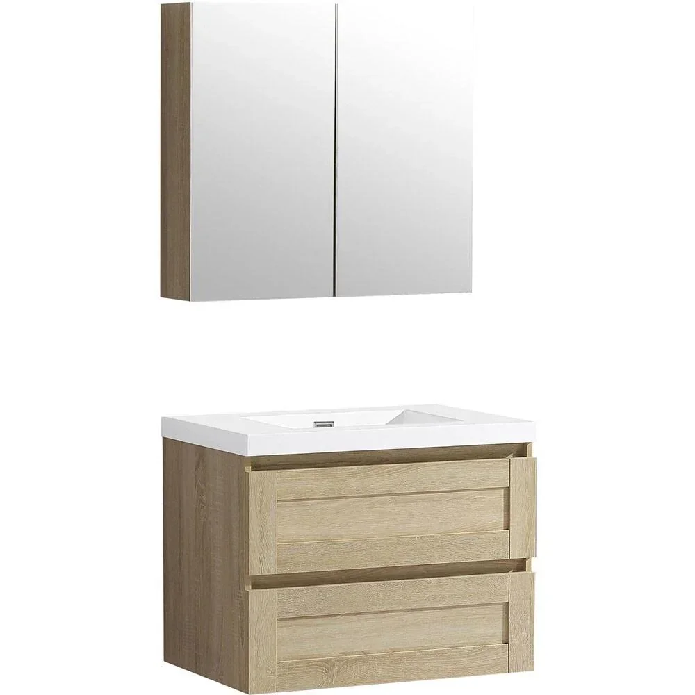Reno Badezimmermöbel 75cm - Eiche
