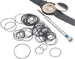 O-Ring-Dichtungen für Kleinuhren Sortiment mit flachen Dichtungen