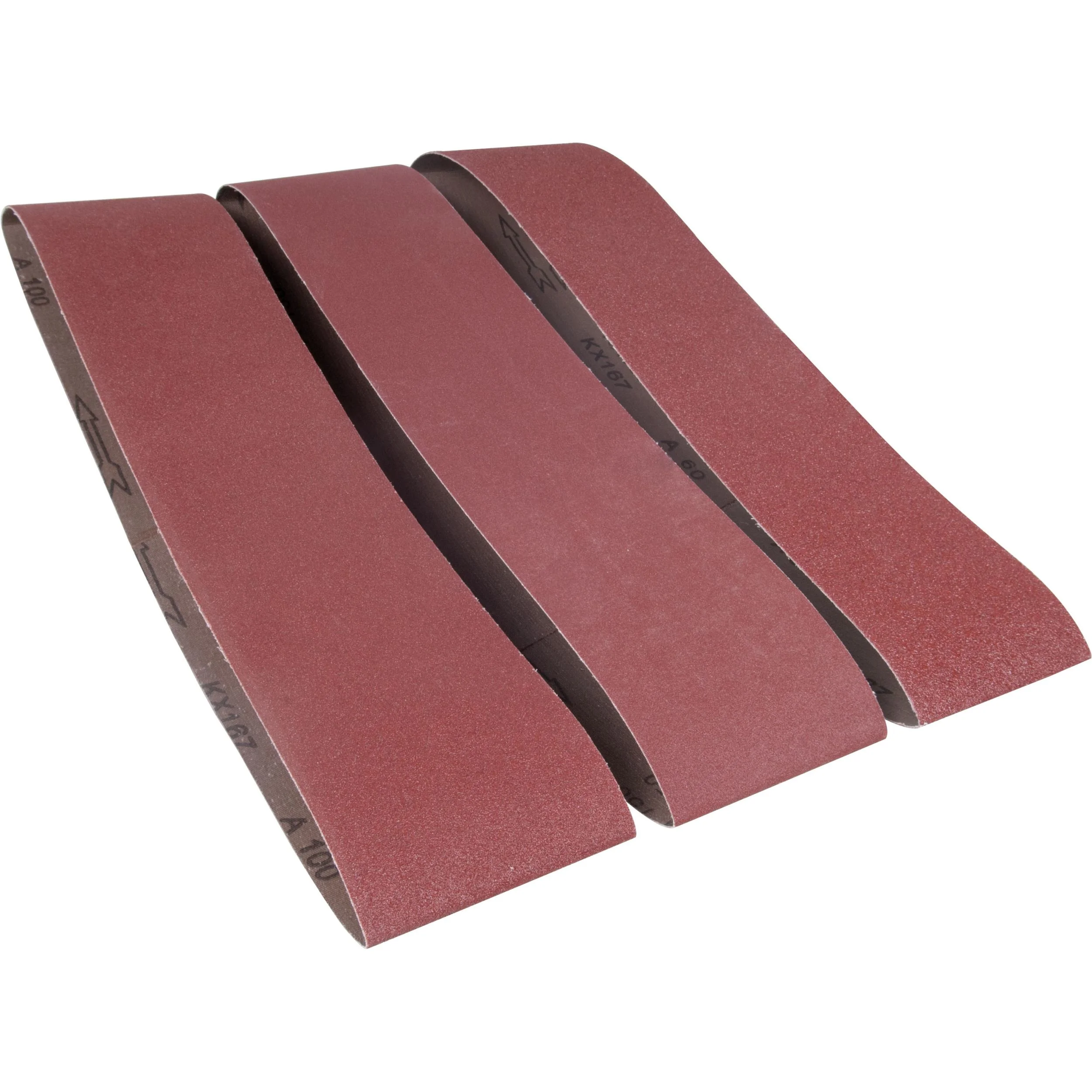 BGA1060 Schleifbänder 915x100mm (P100), 3-Tlg.
