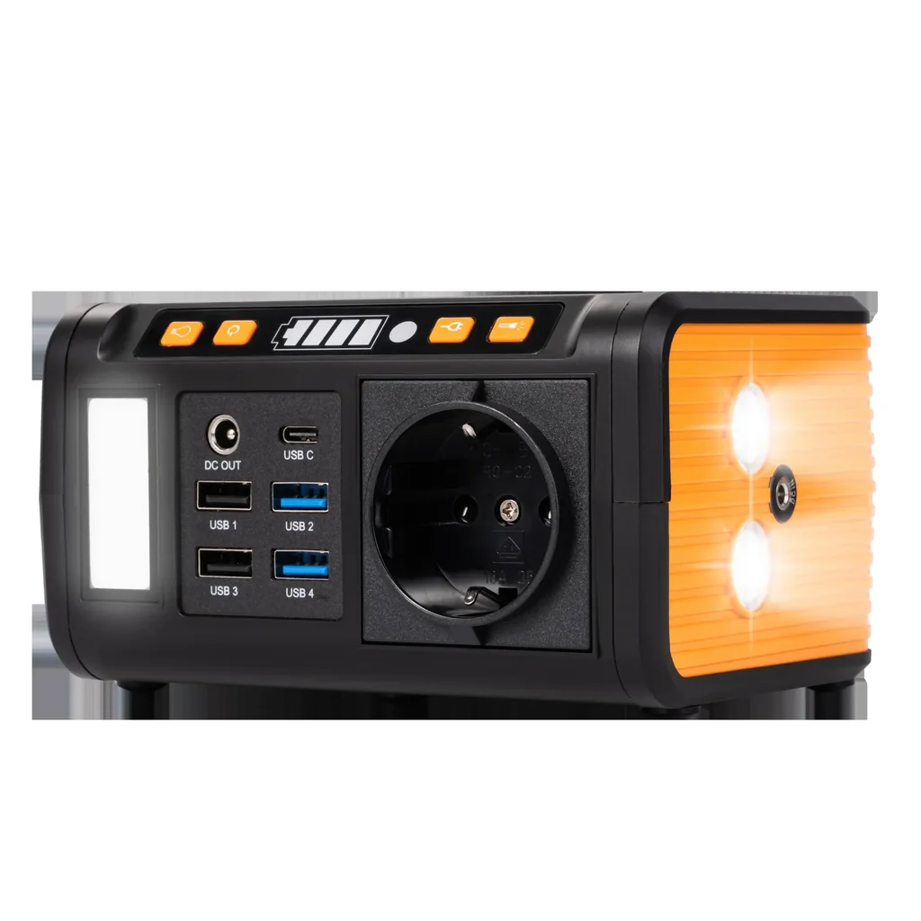 Mini-Powerstation mit 220V Steckdose