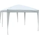 3x6m Faltpavillon Partyzelt Gartenzelt weiß faltbar