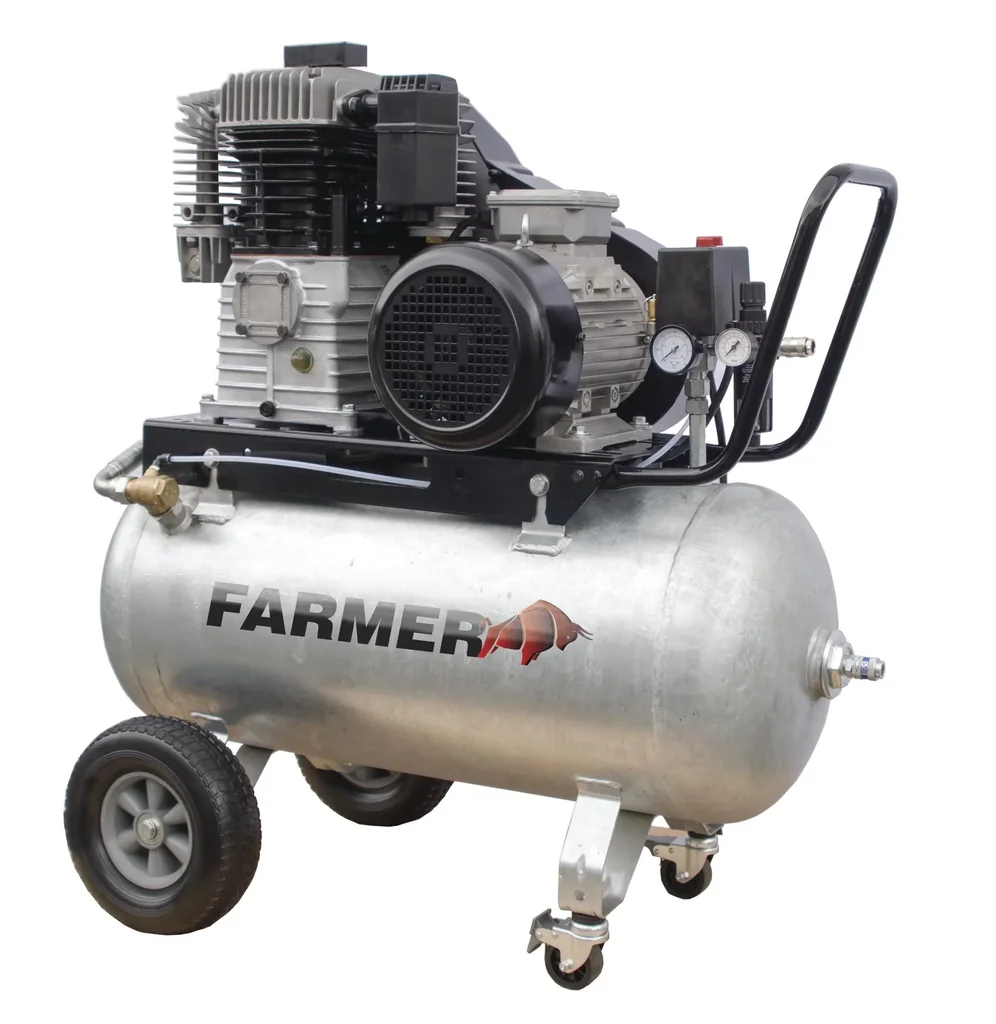 Kompressor 820-90 Z PRO-400 Volt 10 bar, verzinkt
