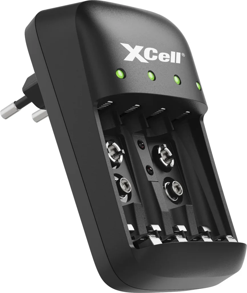 Ladegerät für NiMH 1-4 AA/AAA oder 1-2 9V