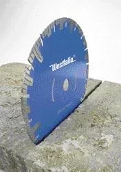 Diamant Trennscheibe 125 mm mit segmentierten Rand