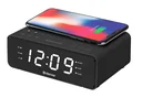 Funk Radiowecker mit QI-Ladefunktion und USB Anschluss