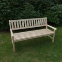 Gartenbank Johanna 3-Sitzer, natur