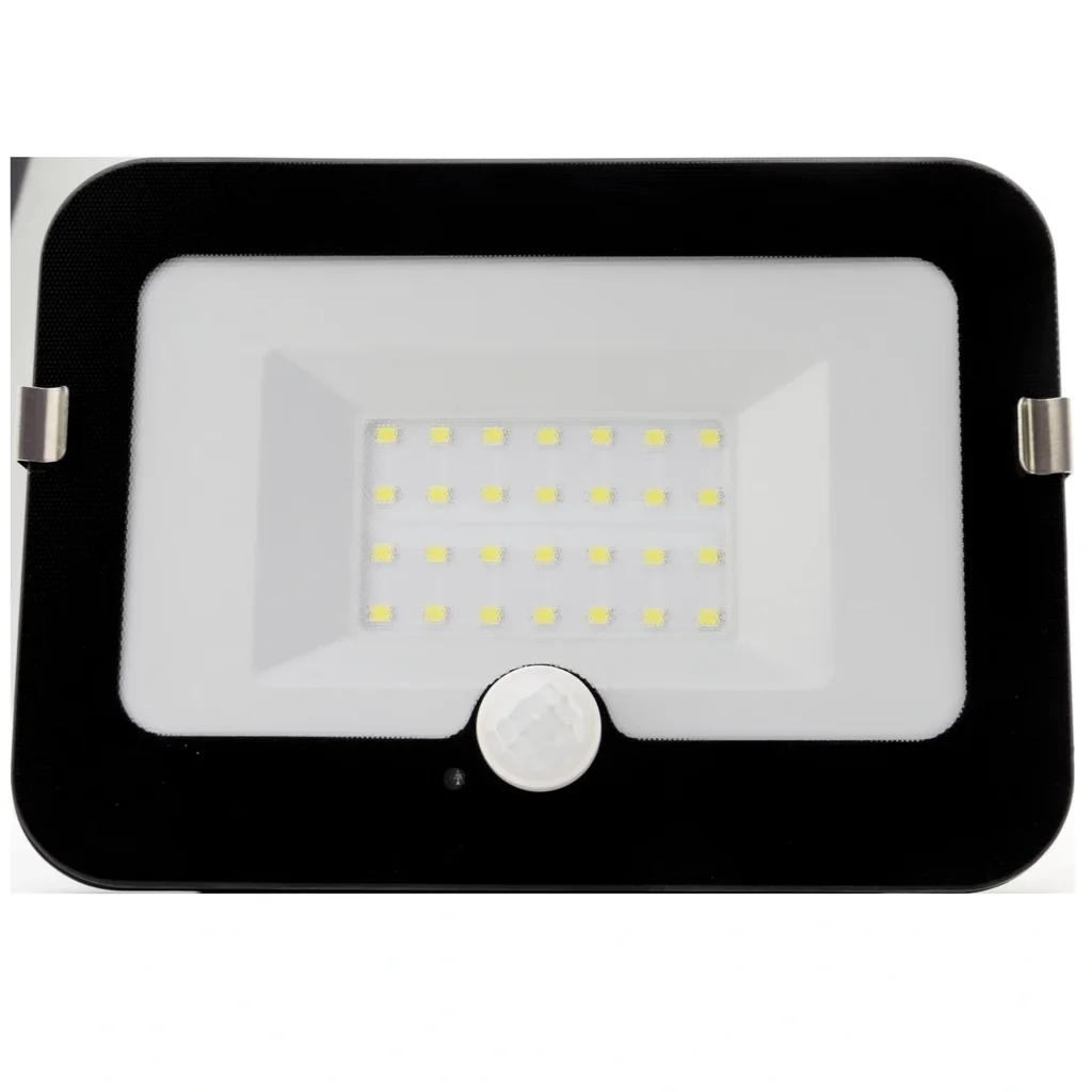 LED-Fluter mit Bewegungsmelder, 20 Watt, IP44, 120 x 165 x 36 mm
