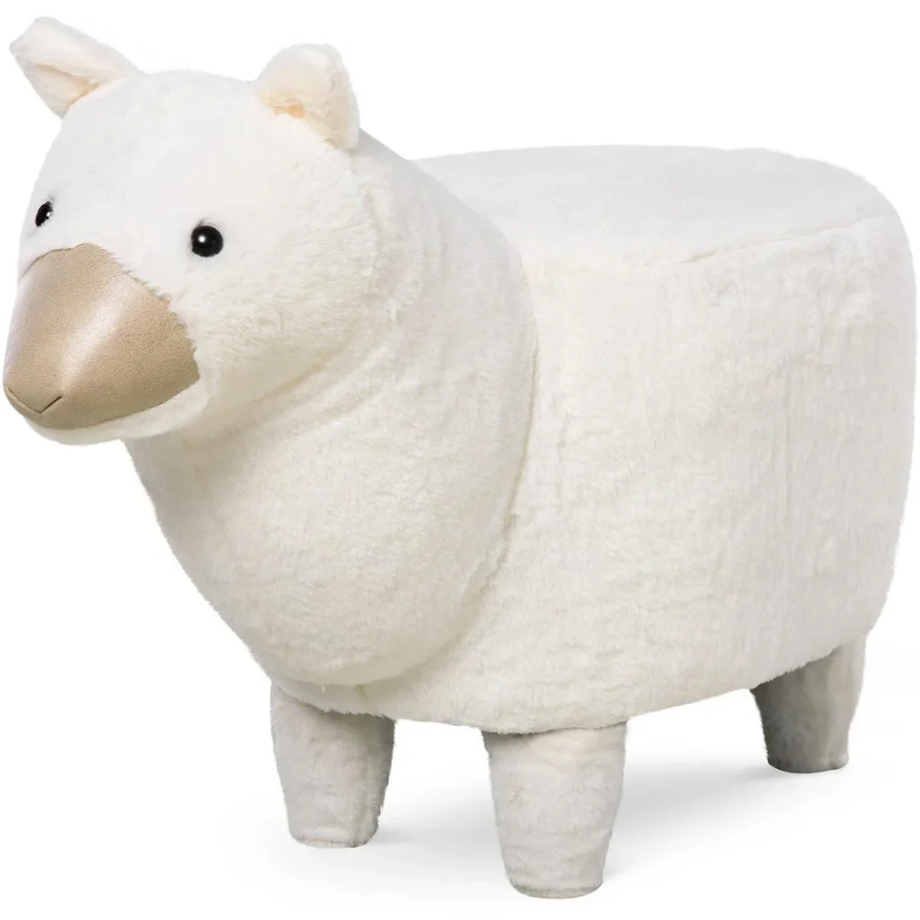 Kinderhocker im Alpaka Design