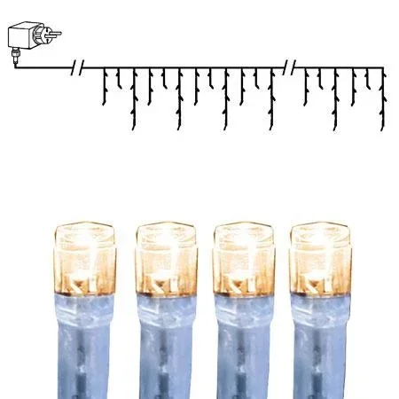LED Eisregen Lichterkette, 144er, 4m
