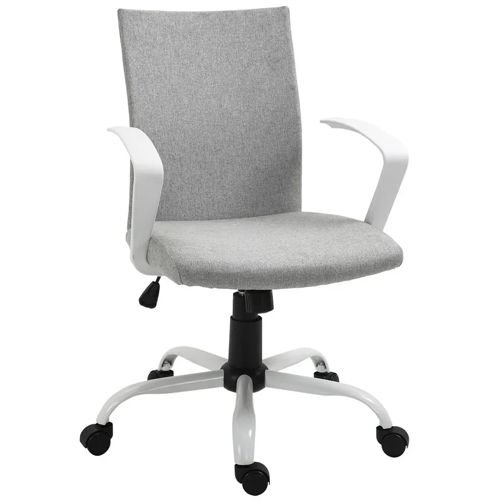 Bürostuhl Schreibtischstuhl Netzrückenstütze mit Wippenfunktion Kopflehne Home-Office-Stuhl höhenverstellbarer ergonomis