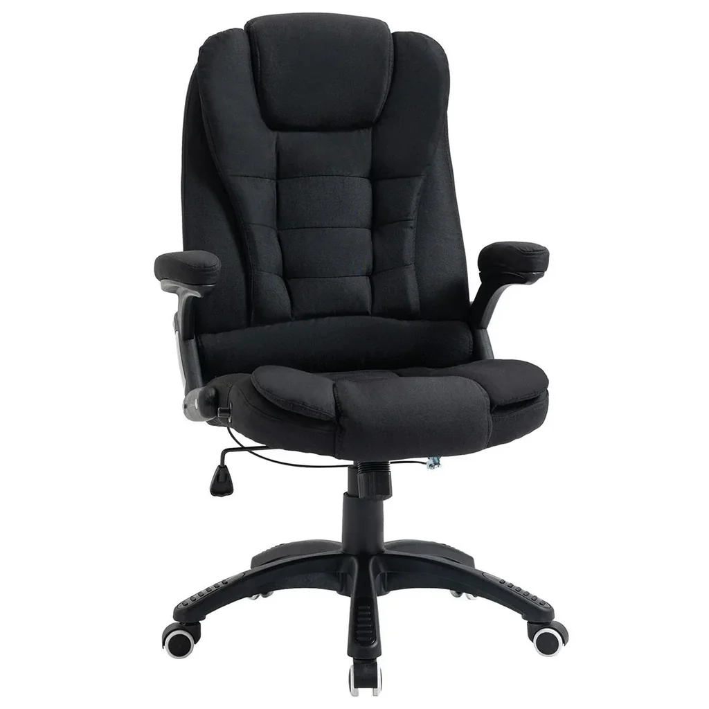 Bürostuhl Computerstuhl entspanntes Hinlegen höhenverstellbarer Schreibtischstuhl ergonomisch 360° Schaumstoff PP-Kunst