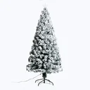 Weihnachtsbaum Tannenbaum LED Lichtfaser 180cm