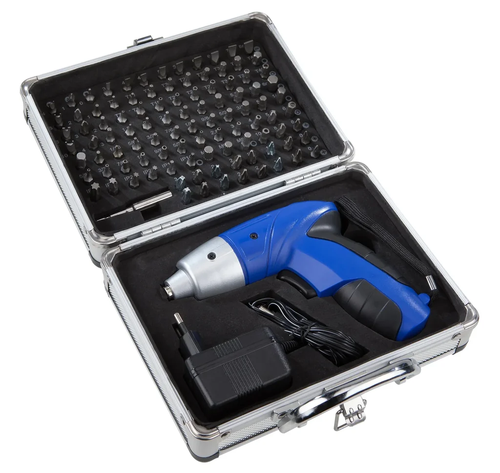 Akkuschrauber 3,6 V Li-Ion mit 101-teiligem Bitsatz
