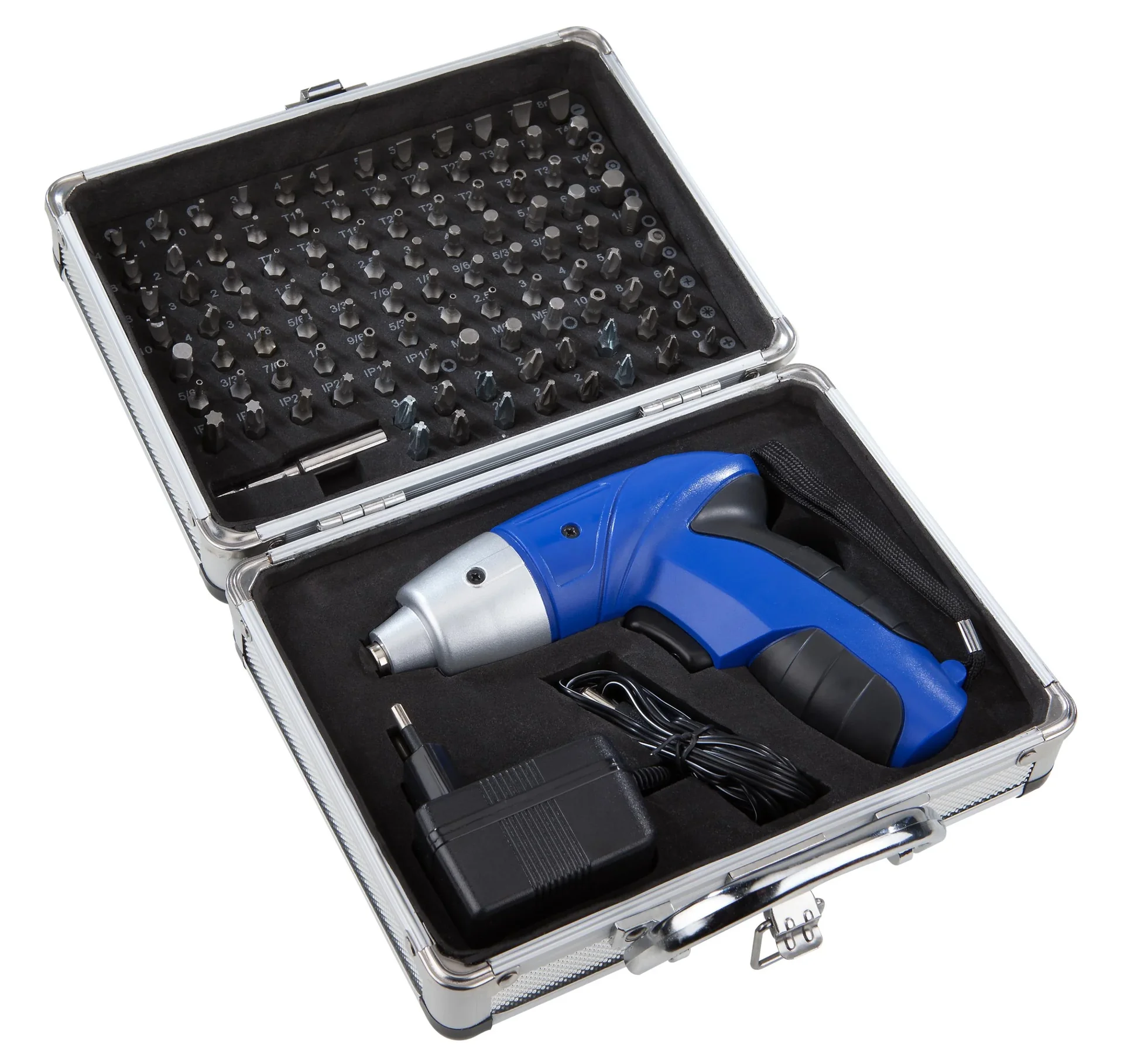 Akkuschrauber 3,6 V Li-Ion mit 101-teiligem Bitsatz