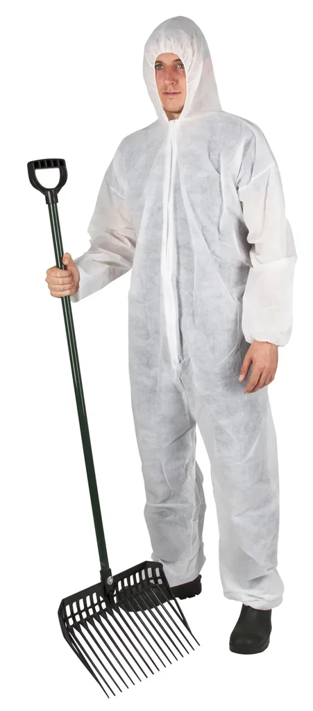 Einwegoverall weiß, Gr. XXL