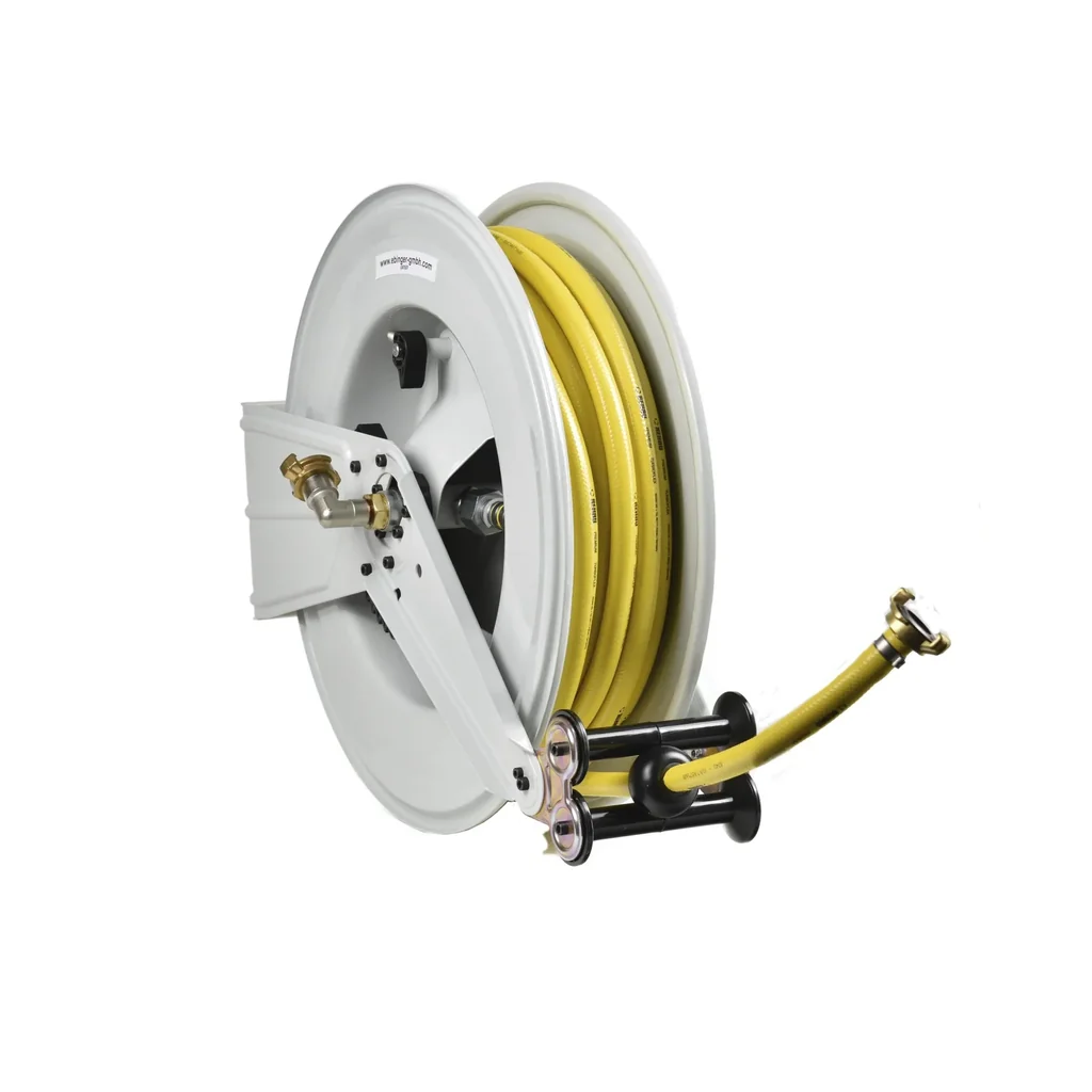 Schlauchaufroller OSM510 mit 25 m PVC-Gewebeschlauch