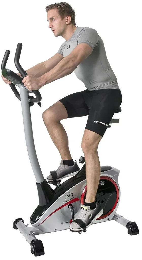 Heimtrainer Ergometer AL 2 silber
