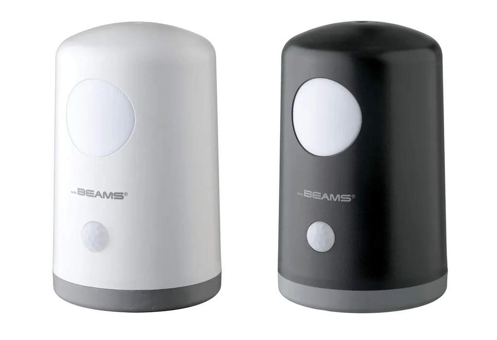 LED Nachtlicht schwarz mit Bewegungsmelder MB750 20 Lumen IP44