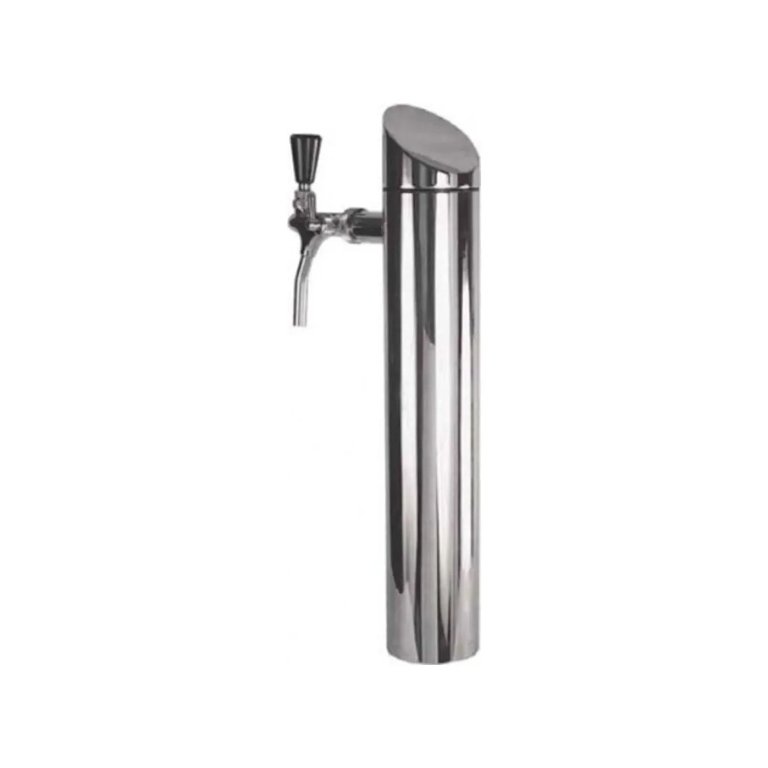Schanksäule, Bierzapfsäule - Modell Tower, poliert, 1-leitig