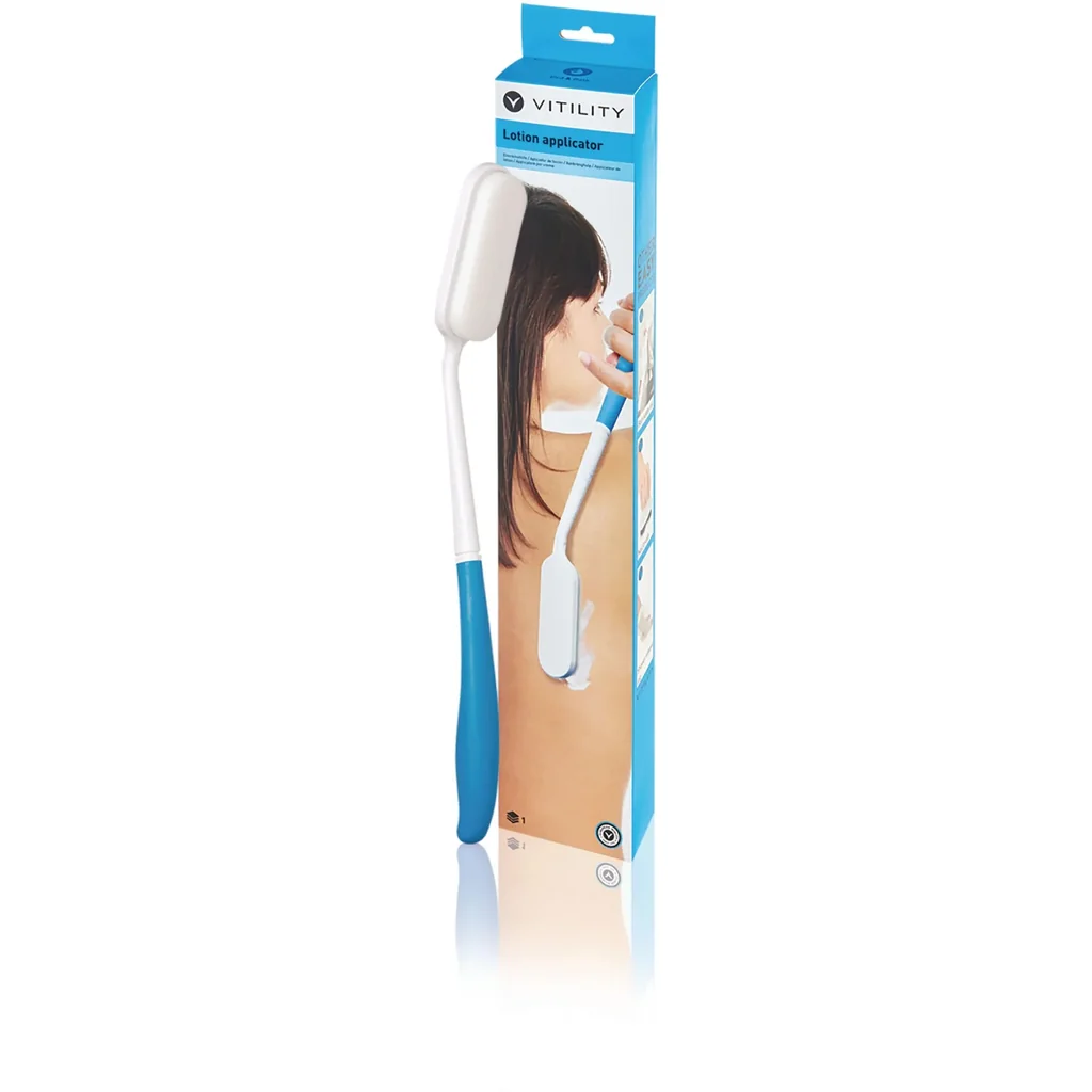 Ergonomisch Körperpflegehilfe - Auftraghilfe für Lotionen