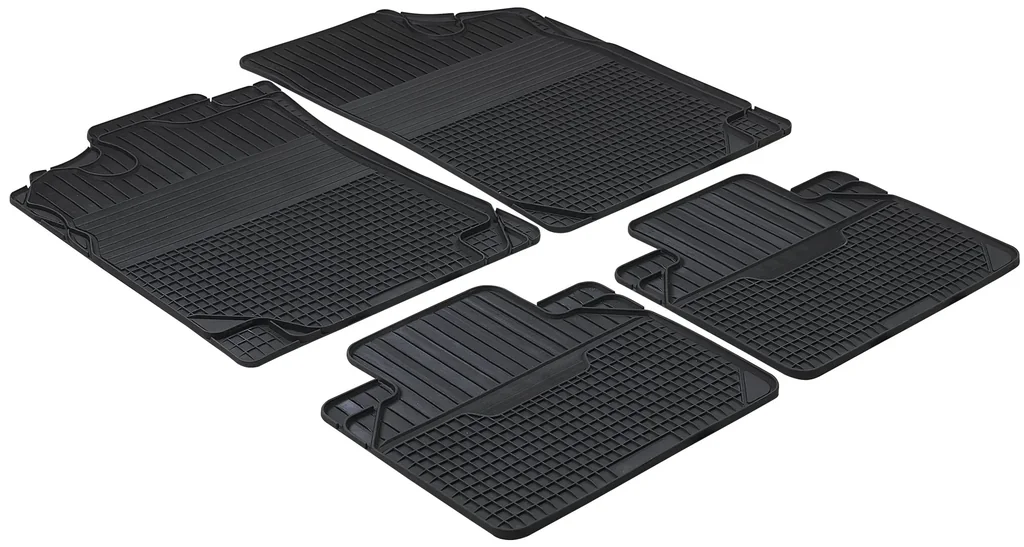 Auto Gummimatte Easyfit - 4-teilig Gr. 1 - 2 Vordermatten 65 x 49 cm, 2 Rückmatten 40 x 45 cm, zuschneidbar