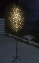 Deko Baum mit 240 warmweißen LEDs, 2,4 Meter