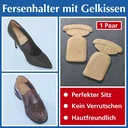 2 in 1 Gel-Fersenhalter mit Schuheinlage, Nude/ Hautfarben, 1 Paar