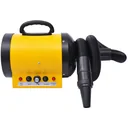Profi Hundefön Tierfön: 2400W in Gelb/Schwarz