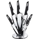 Bachmayer BM-314 7-teiliges Messerset - Inkl. Block & Schere