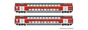2-tlg. Set: Doppelstockwagen, DB AG (DC)
