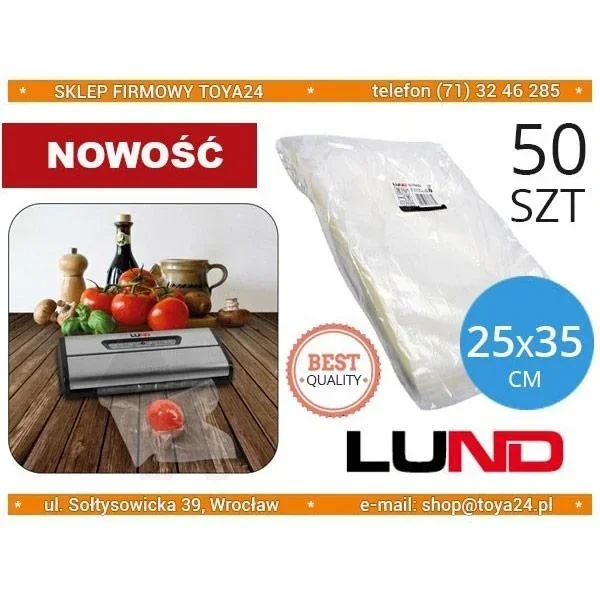 Folienbeutel für Vakuumverpackungsmaschine - 25x35cm