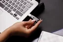 256 GB USB 3.2 GEN1 Speicherstick, V3 Store on Go in Grau